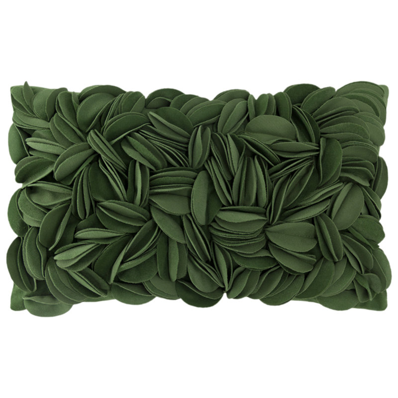 Housse de coussin brodée