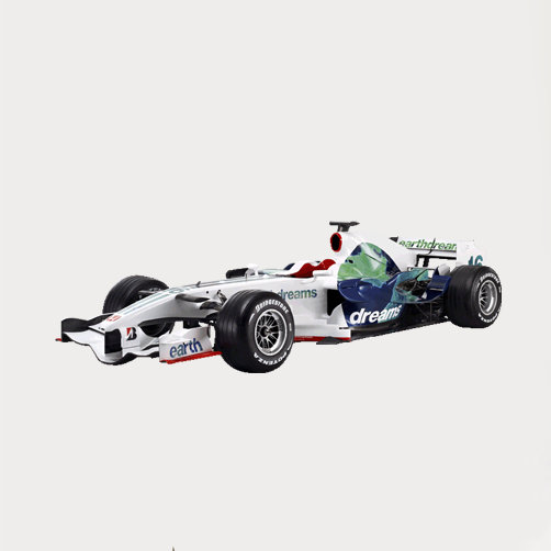 Adhésif décoratif formule 1, H 12 po x l 36 po