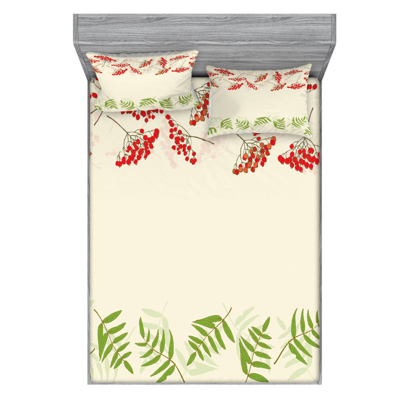 Microfiber Sheet Set, Full Sheet Set with Fitted Sheet