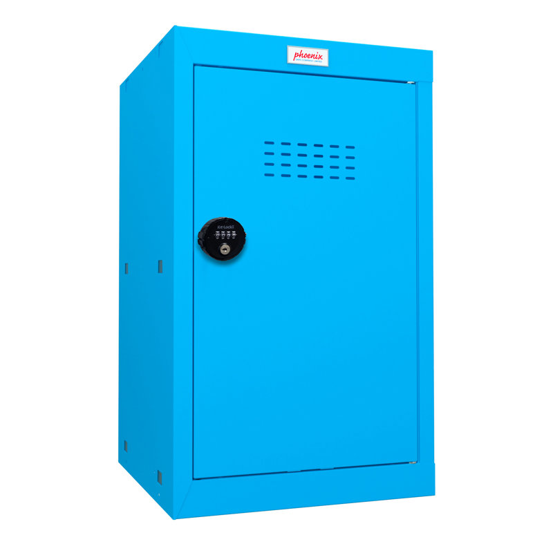 Metal 1 - Tier 40cm with Dial / Combination, Blue