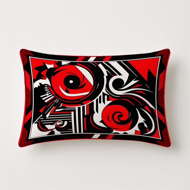 Void Indoor And Outdoor Pillow, Rectangle 20"H x 14"W