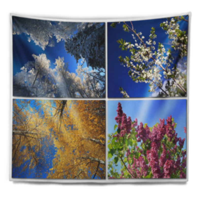 Polyester Tapestry, 32" H x 39" W