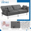  4 Seater Clic Clac Sofa Bed-1151873516