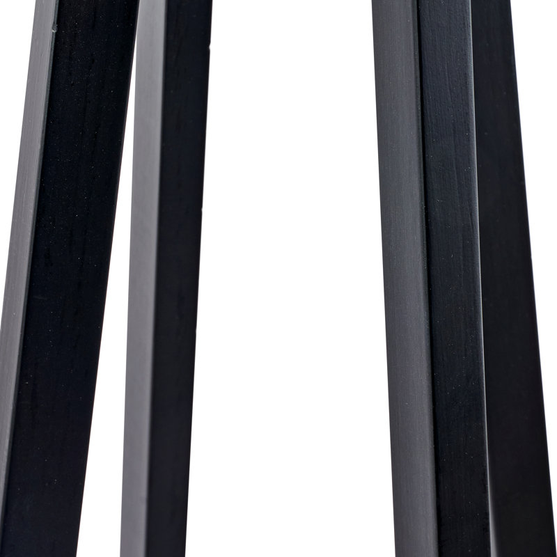 Dzifa 136cm Tripod Floor Lamp, Matt Black