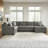Cronan 3-Piece Sectional With Chaise-154011086-154011084