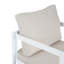 Chaise de salle à manger d'extérieur en aluminium avec coussins hydrofuges Aurevia-1870067043