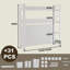 93cm H x 110cm W Metal Bookcase