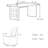 Sintered stone solid wood article dining table set-107393370