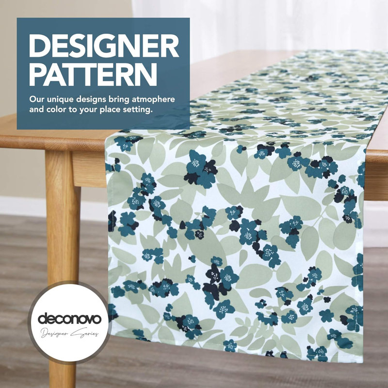 Rectangle Polyester Tablecloth, 30cm D x 200cm L