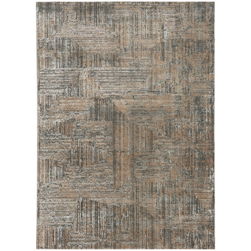 Irradiant Abstract Indoor Rug, Rectangle 7'10'' x 9'10''