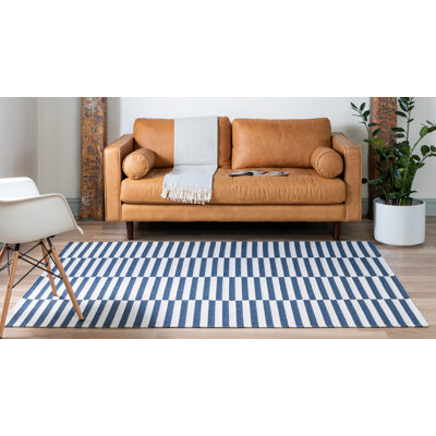 Joe Cotton Striped Indoor Rug