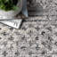 Tapis gris pour salle à manger Dianne-370455447