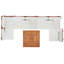 Ensemble de conversation modulaire avec coussins Tokarz