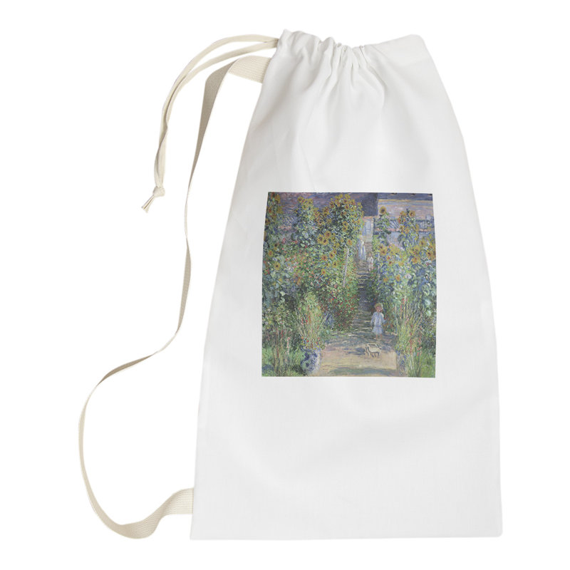 Mane Fabric Laundry Bag with Handles, Small ( 64" H x 20" W x 1.5" D)