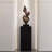 Modern Minimalist Resin Sculpture Decoration With Marble Base