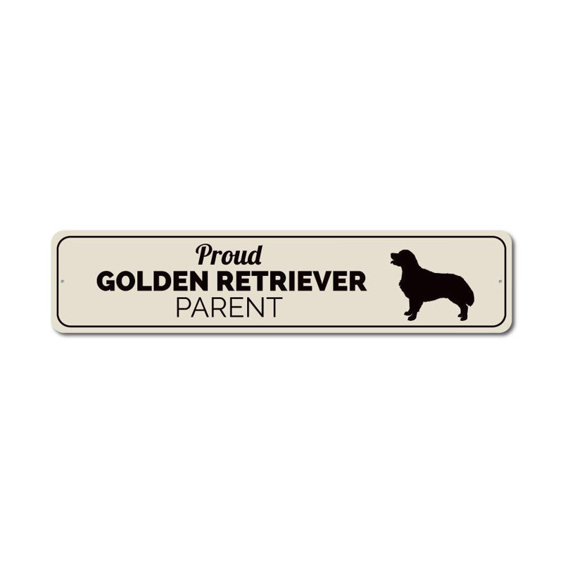Plaque en aluminium pour chien, H 4 po x l 18 po x P 0,04 po