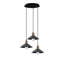 Luminaire suspendu conique à 3 lumières Excalibur