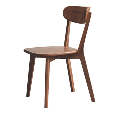 Chaise de salle à manger en bois de chêne naturel FAS fabriqué en Amérique du Nord 100% Chaise en bois sans saleté Chaise de table Chaise de salon en bois Simple et naturel 46,5 * 54 * 80 cm