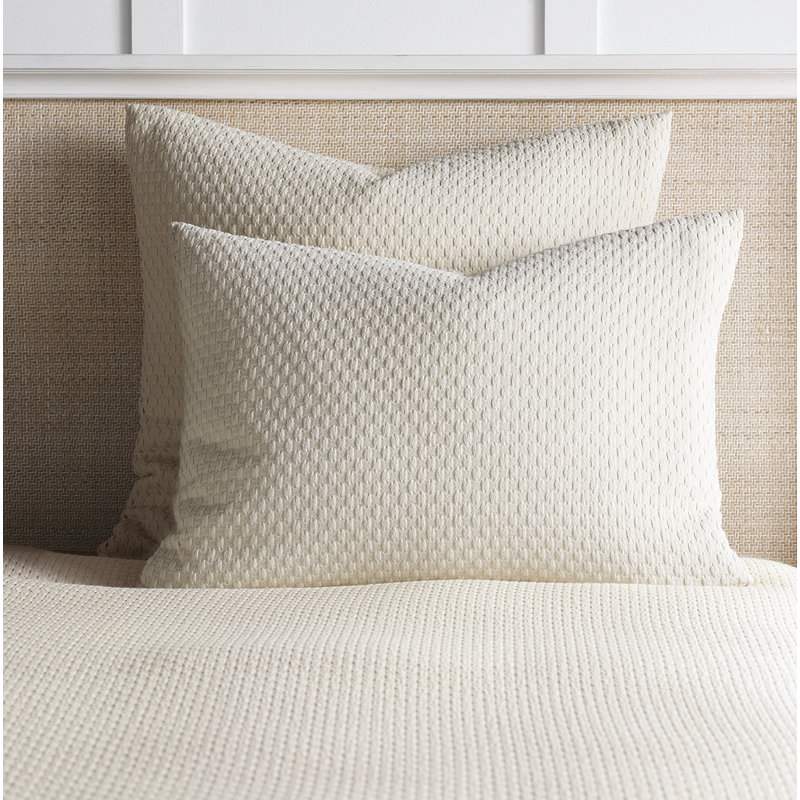 Akela Coverlet, Super King Coverlet, Ivory