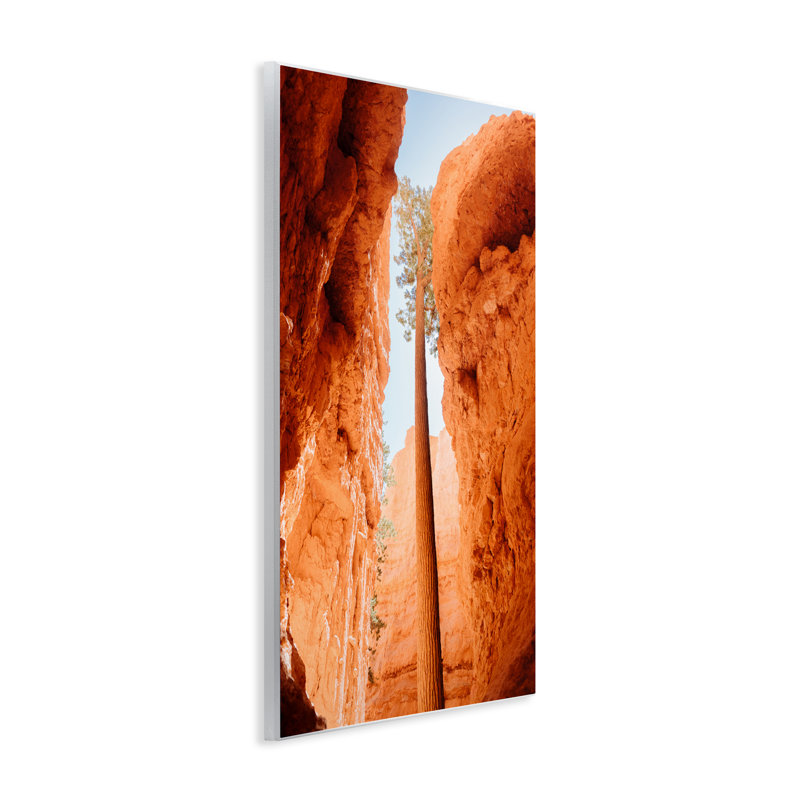 Plaque murale Bryce Canyon Looming Cliff, design par Jade Sharp Photo, H 15 po x l 10 po