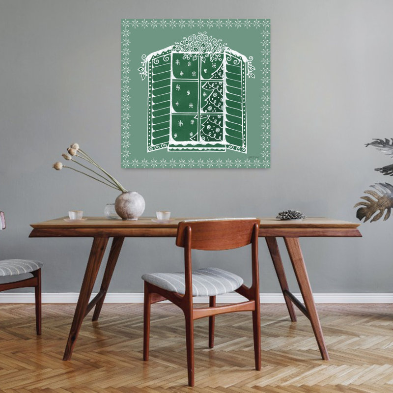 Casse-noisette contemporain avec art de Noël, H 32 po x l 32 po