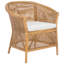Fauteuil Adlynn en brun