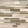 Olive Engineered Stone Linear Mosaic Tile