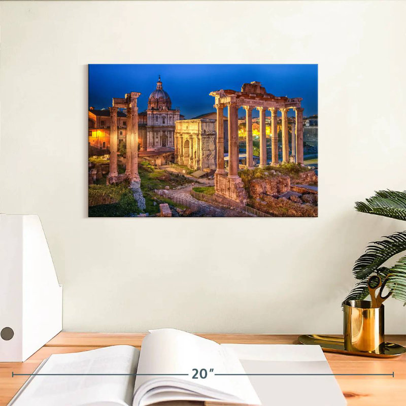 Ruines du Ravi Roman Forum, H 8 po x l 12 po