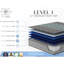 Très grand matelas de 11 po, confort moyen, support de refroidissement avec mousse, base, transfert de mouvement réduit, matelas à ressorts pour très grand lit, niveau de confort, support central merveilleux, zone sensible-211001154-211001161