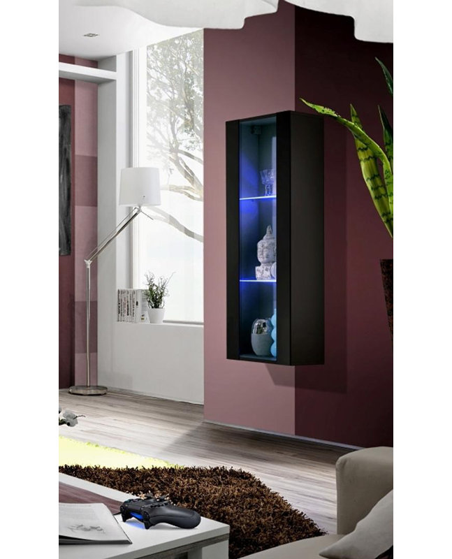 Cabinet/Enclosed Storage, Black