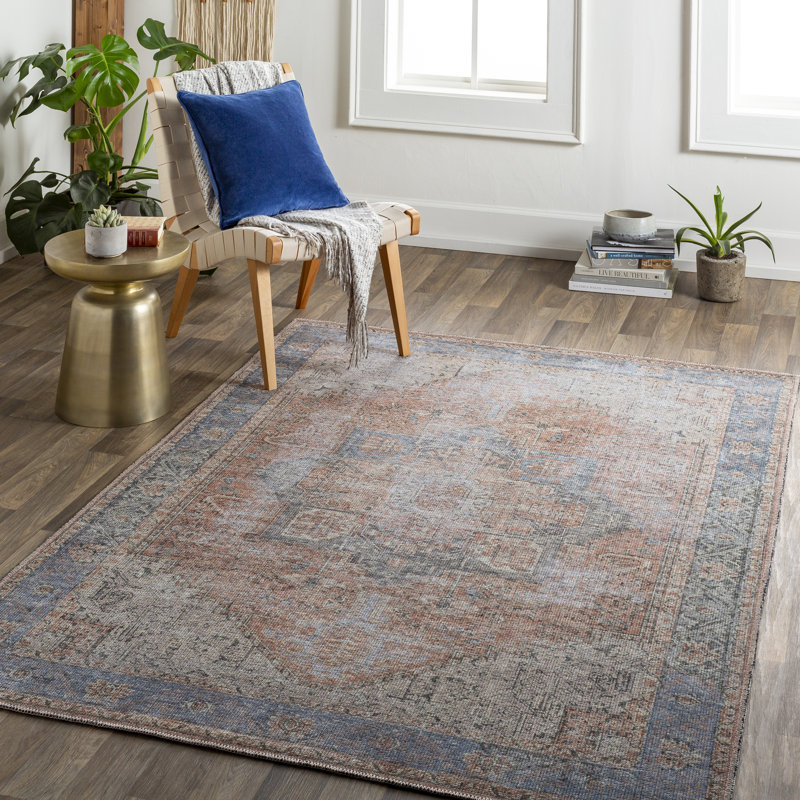 Highfill Washable Oriental Indoor Rug, Runner 2'7" x 12'