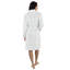 Peignoir en flanelle de qualité supérieure avec poches pour femmes - blanc de qualité supérieure-2059767801