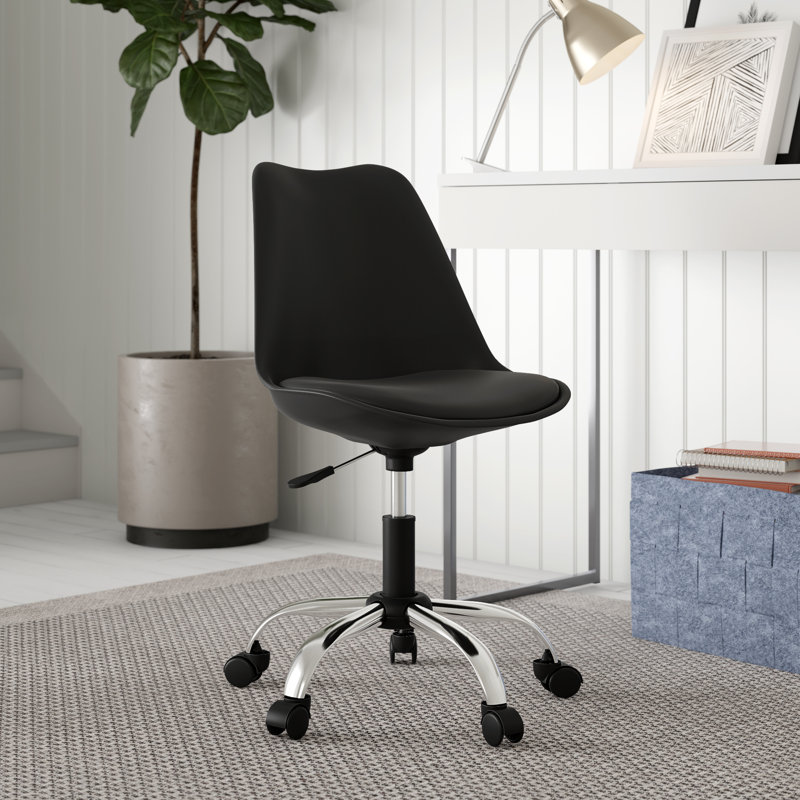 Sanaa Vinyl Conference Chair, Black