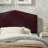 Cosette Performance Velvet Twin Size Headboard in Mulberry-562061200