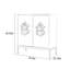 Armoire d'appoint luxueuse et multifonctionnelle