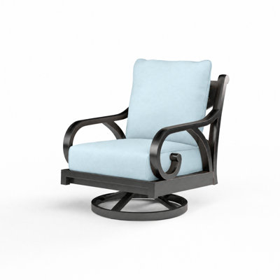 Chaise longue pivotante avec coussins Sunbrella® Monterey