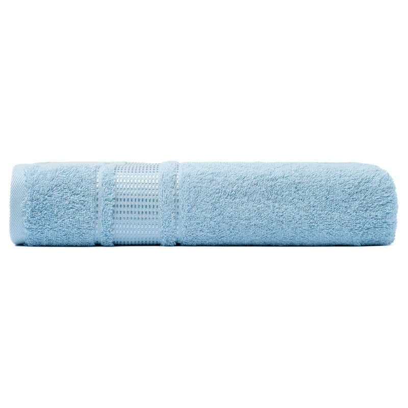 Turkish Cotton Bath Sheets Towels, Light Blue
