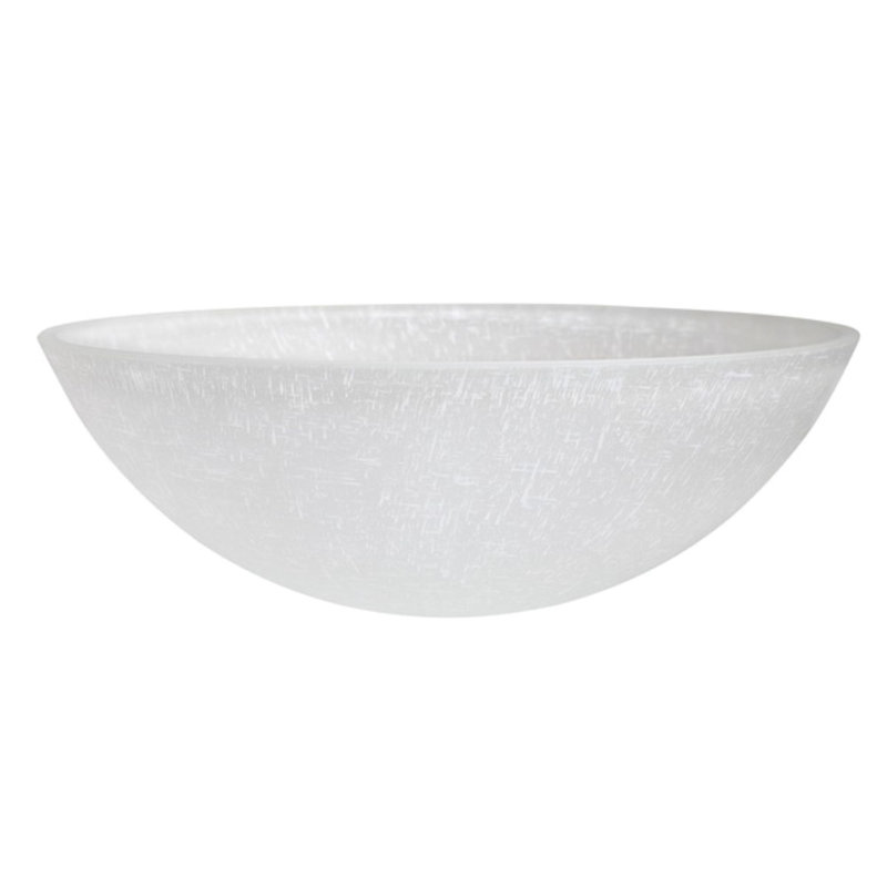Abat-jour d'intérieur en verre 15,75 "