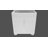 36" Bathroom Vanity with Sink, Farmhouse Wooden Double Door Bathroom Storage Cabinet,Freestanding Farmhouse Cabinet Vanity with Ceramic Sink (Paint, Blue,36")-279391128-279391129
