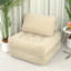Fauteuil à billes 70,8 po en velours côtelé pour salon, chambre à coucher et dortoir
-Corduroy-chameau