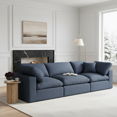 Hollynd 158" Linen Modular Sofa