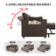Canapé-lit convertible en velours l 53,14 po x P 33 po x H 31,38 po Everett