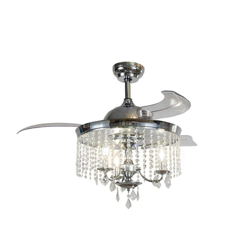 Ventilateur de plafond à 3 pales de 42 po avec télécommande et ensemble d'éclairage inclus Freemansburg