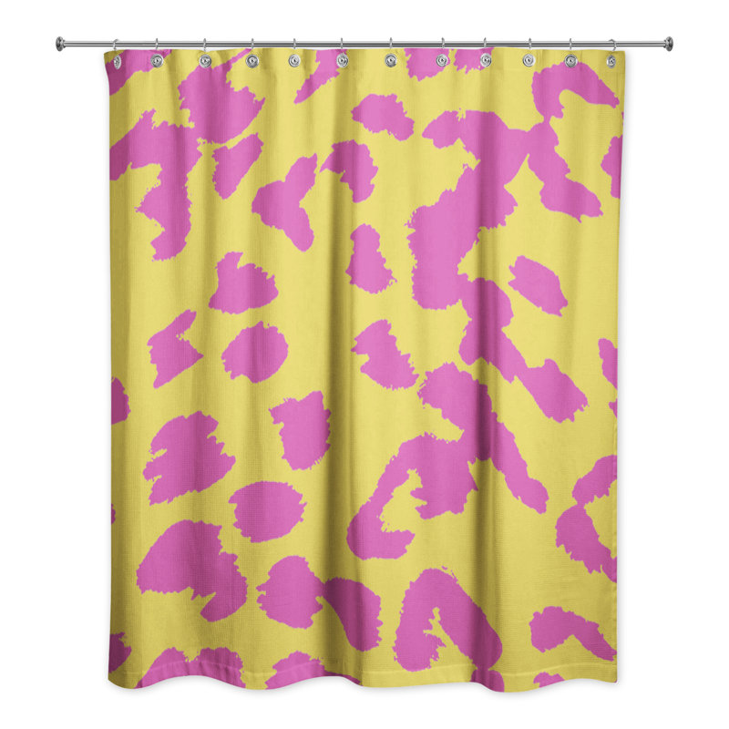 Rideau de douche Roumell, Jaune