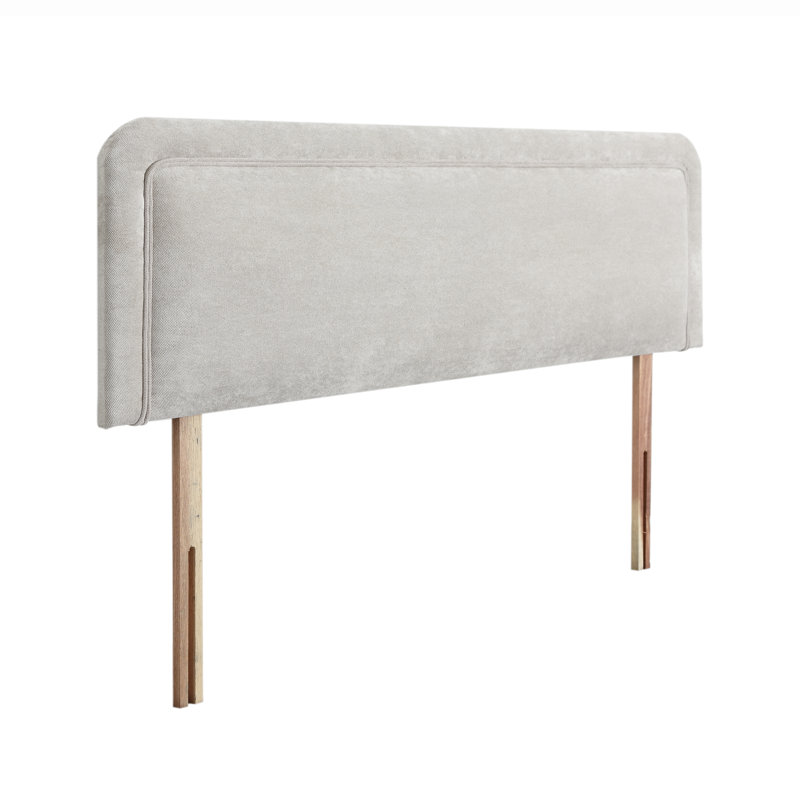 Wile Upholstered Headboard, Single (3'), Kensington, Pearl