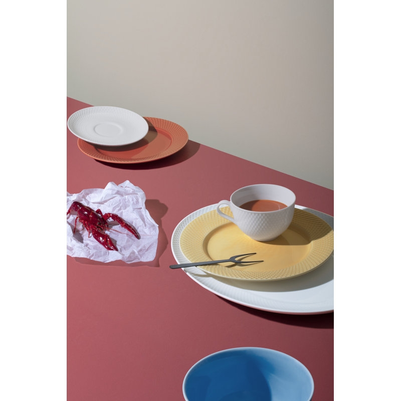 Handmade Porcelain Salad/Dessert Plate