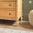 Solid Wood 4-Piece Spindle Vivienne  Bed With Two Walker Edison Easy Assembly 1-Drawer Nightstands And 6-Drawer Dresser-111301250-111301253