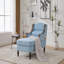 Chaise longue surdimensionnée en tissu pour l'intérieur - siège large, fauteuil-lit, canapé de lecture-385079234