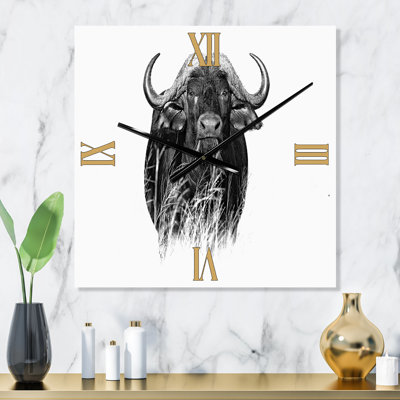 Metal Wall Clock