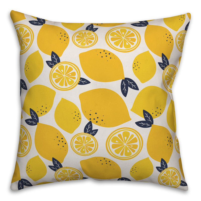 Outdoor Throw Pillow, 20" x 20", Polyester/Polyfill